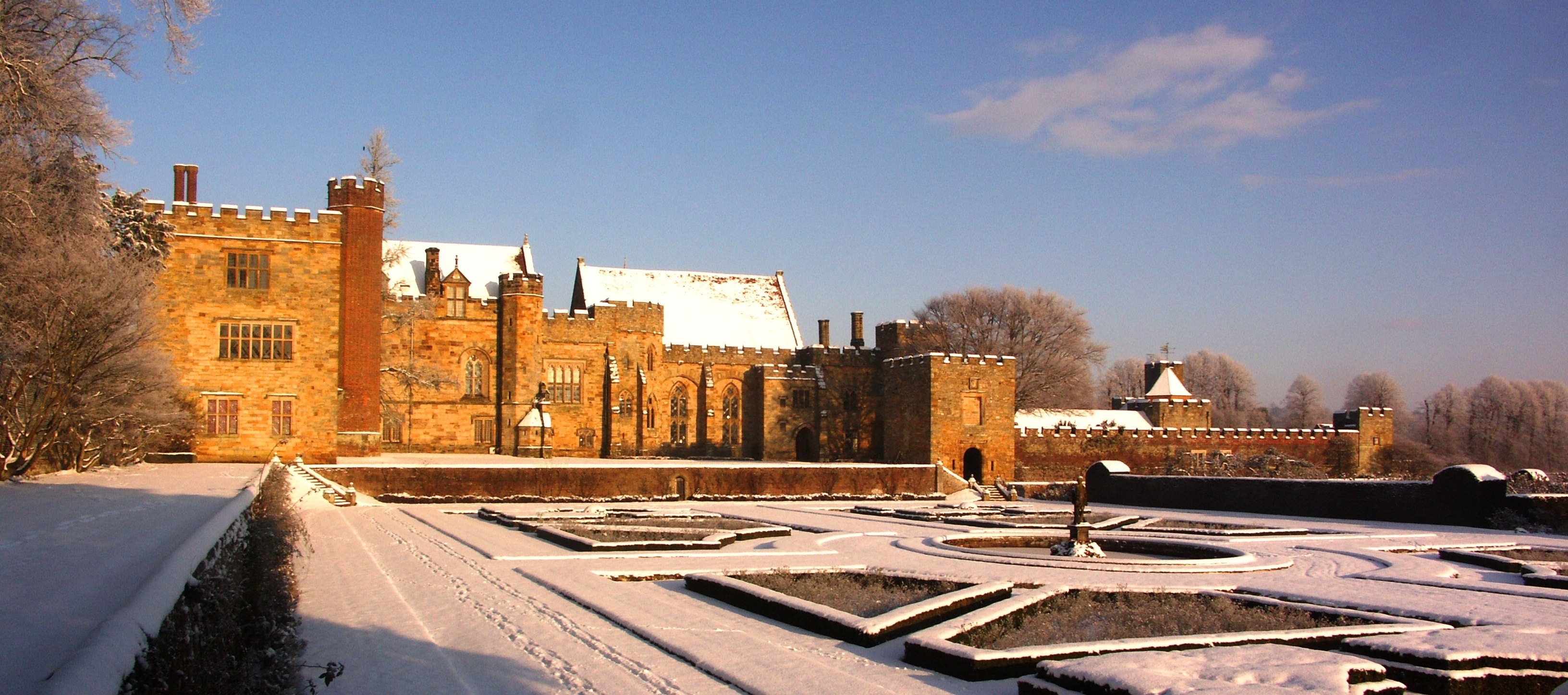 Penshurst Place In Snow